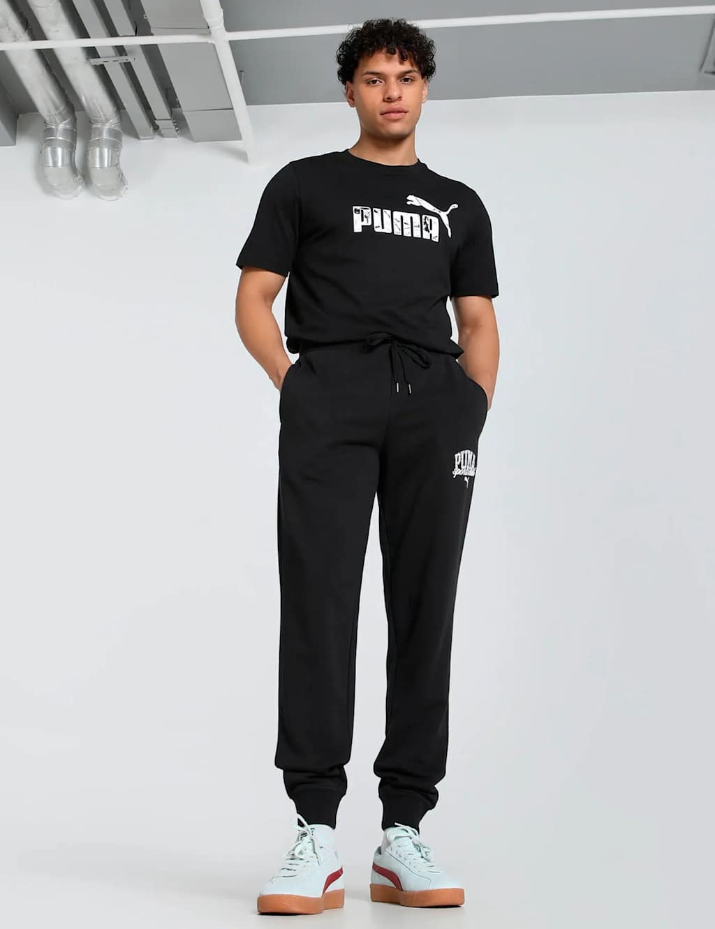Graphic Logo Pure Cotton Crew Neck T-Shirt 3 of 6