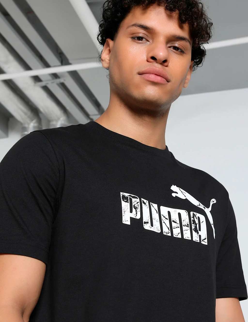 Graphic Logo Pure Cotton Crew Neck T-Shirt 6 of 6