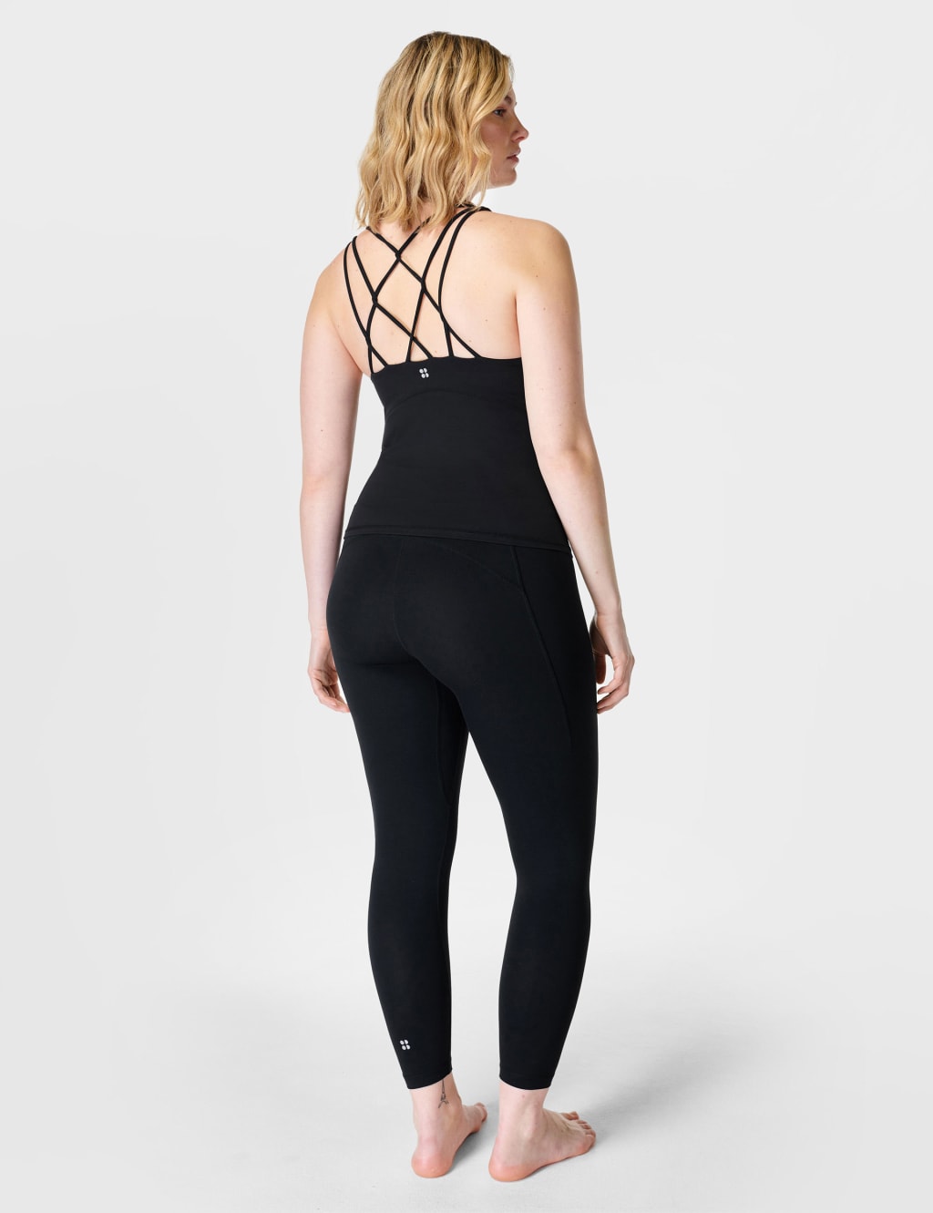 Super Soft V-Neck Strappy Fitted Vest Top 4 of 4