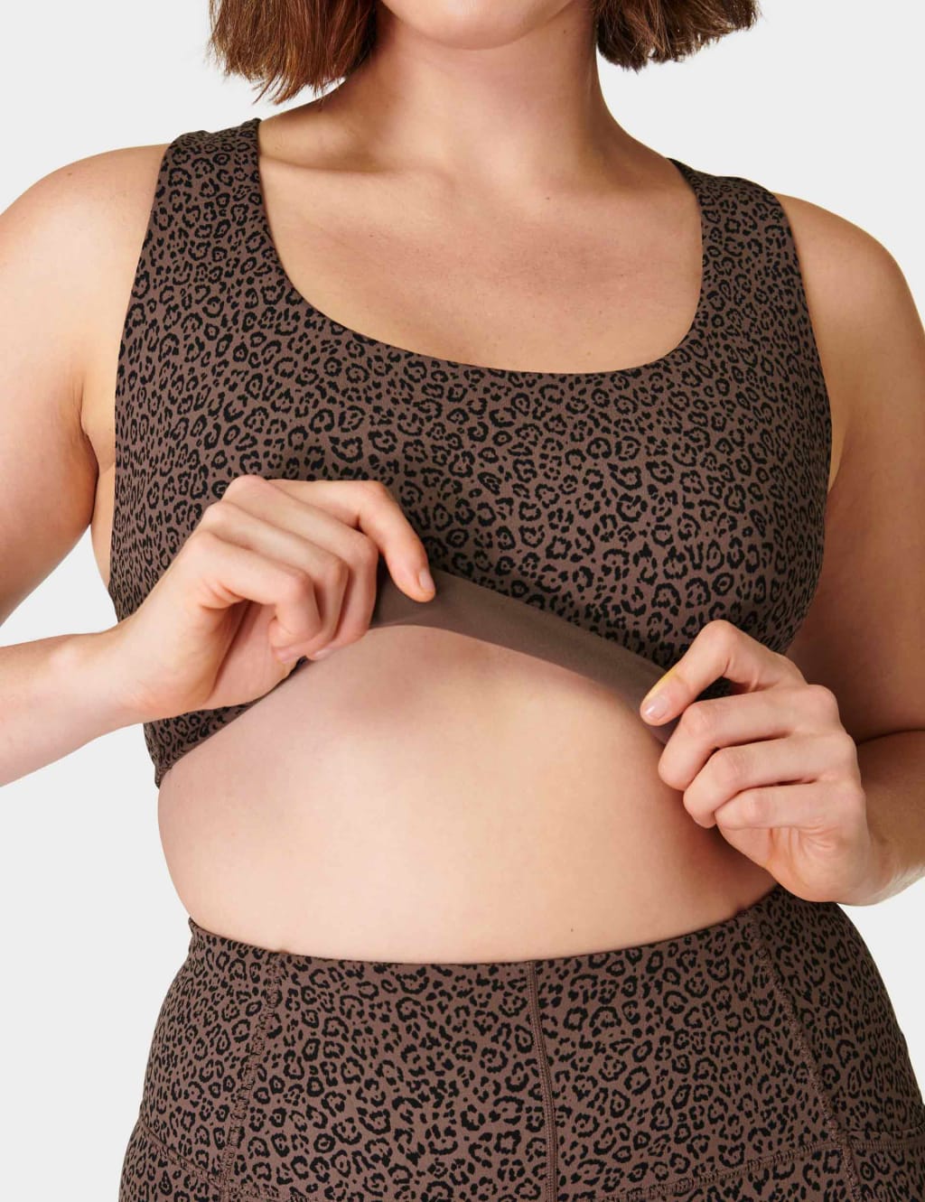 Soft Sculpt Animal Print Sports Bra 4 of 5