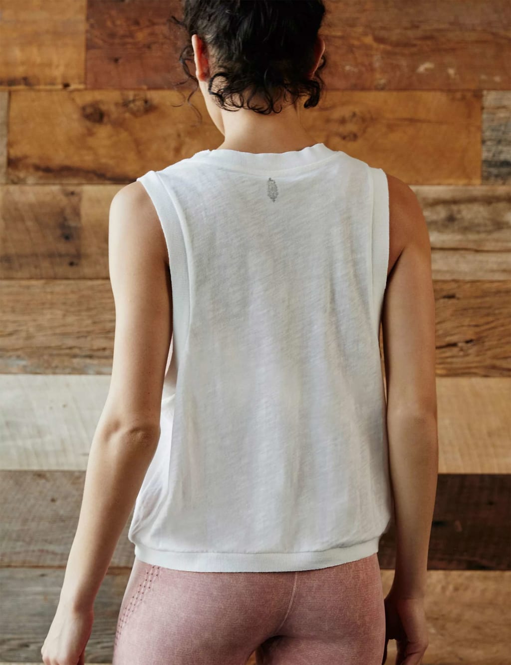 Love Cotton Rich Crew Neck Crop Vest Top 6 of 6
