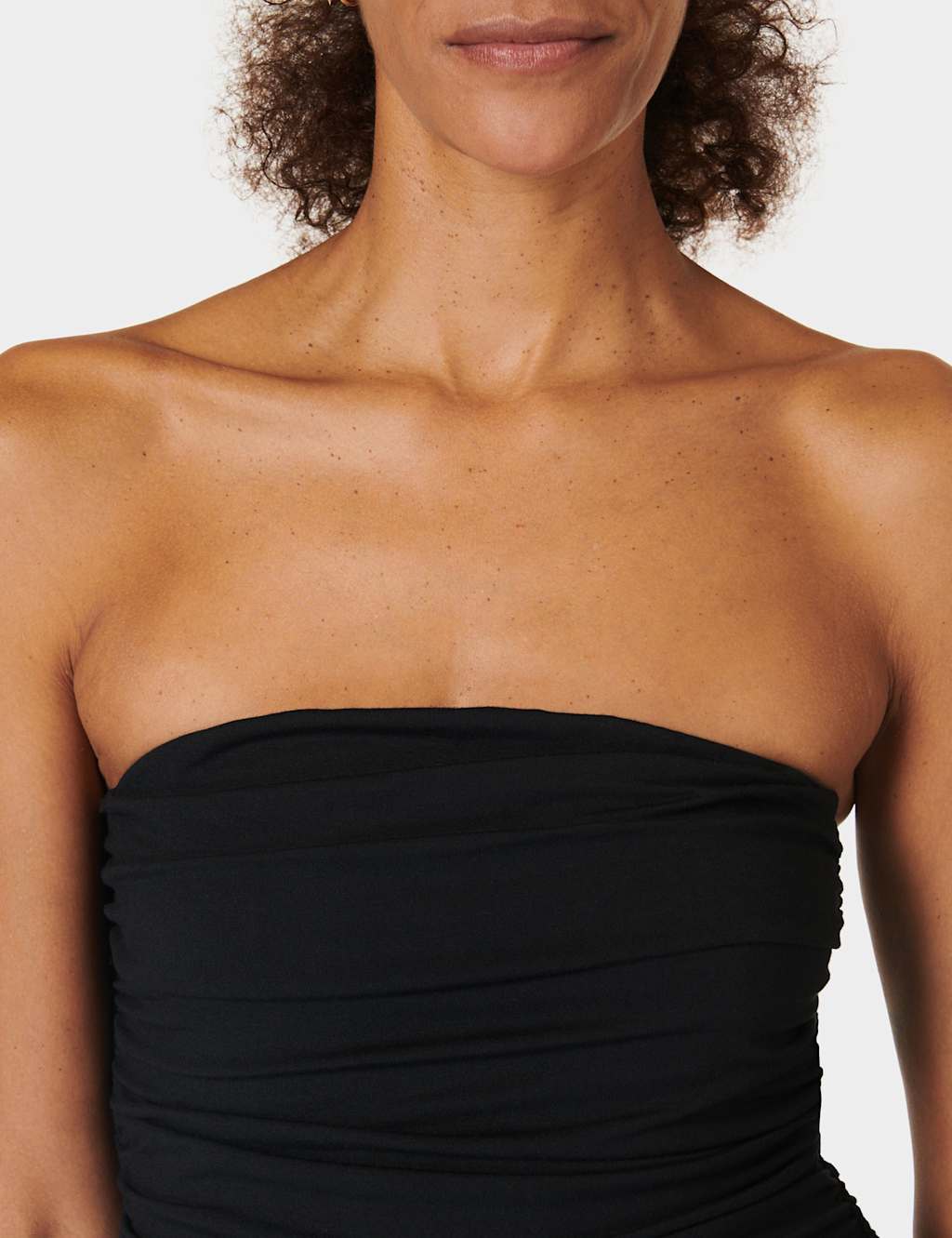 Modal Rich Bandeau Wide Leg Jumpsuit 6 of 7
