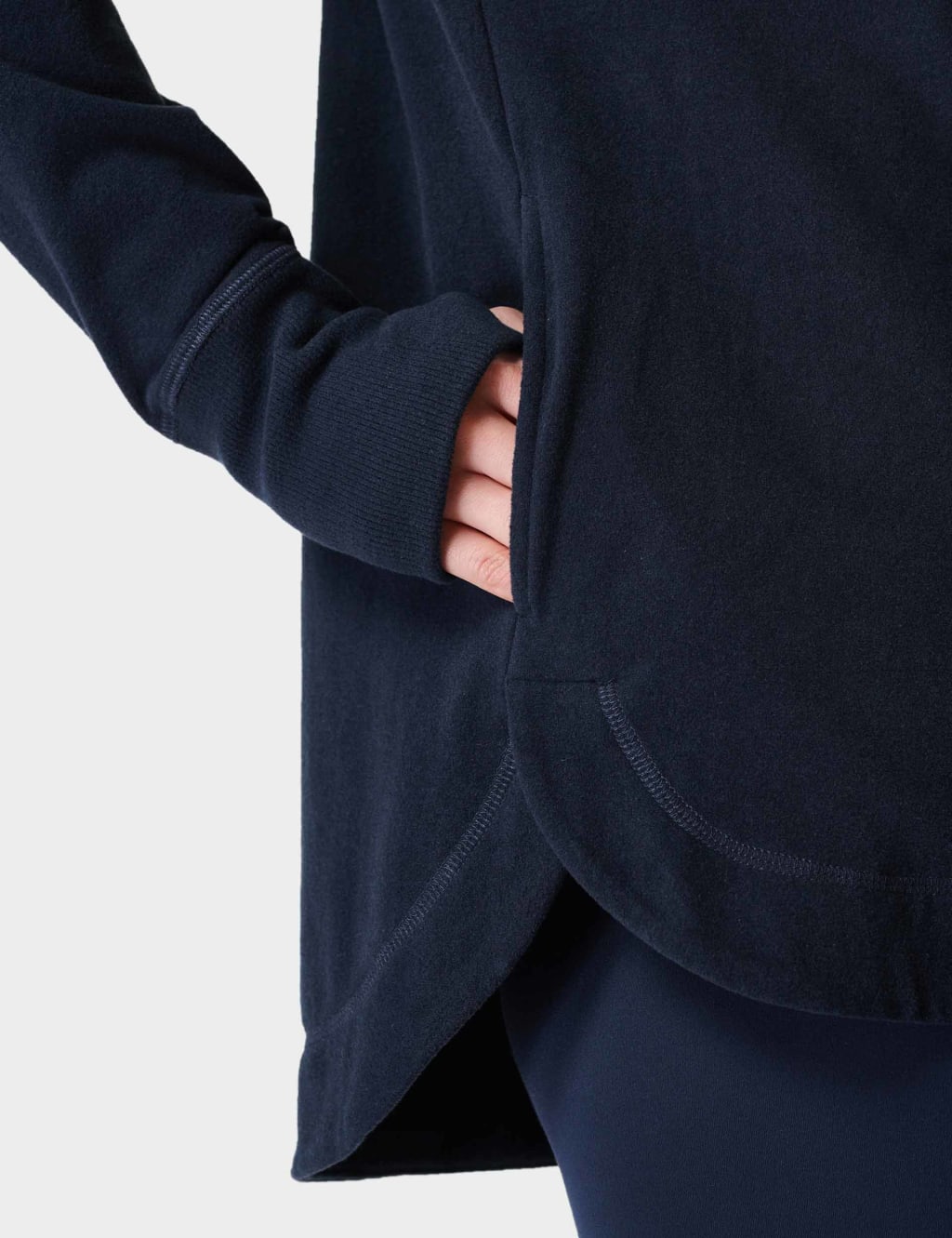 Escape Cotton Blend Fleece Relaxed Hoodie 5 of 5