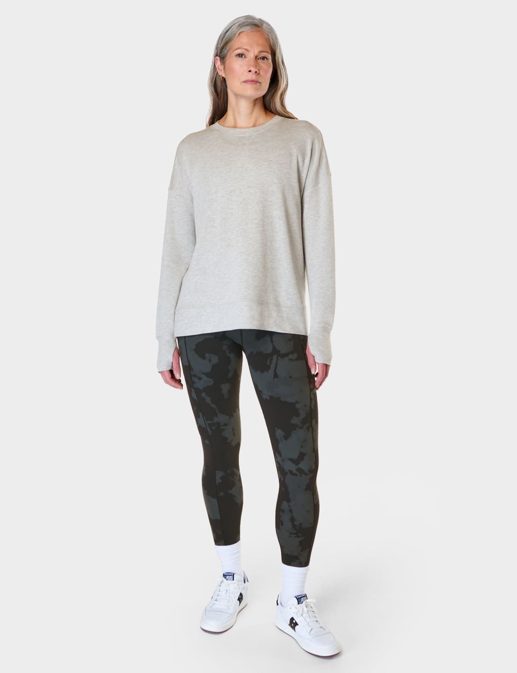 After Class Cotton Blend Longline Sweatshirt 3 of 6