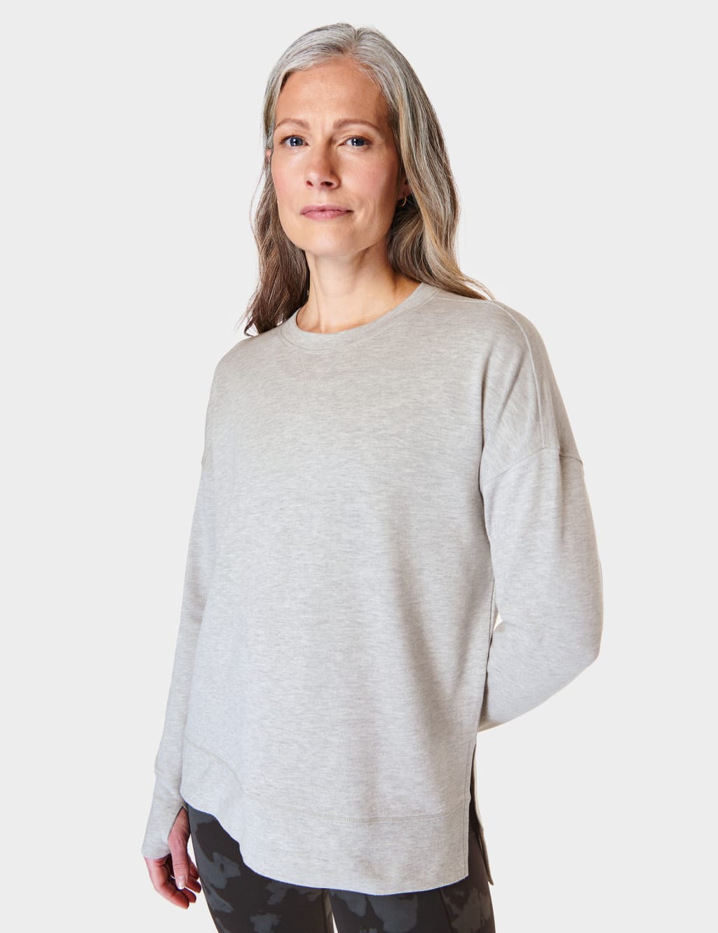 After Class Cotton Blend Longline Sweatshirt 4 of 6