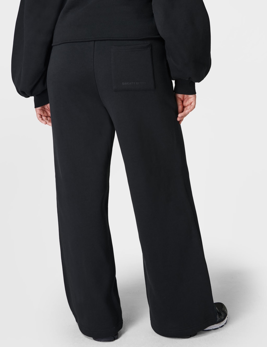 Elevated Cotton Rich Wide Leg Joggers 3 of 6