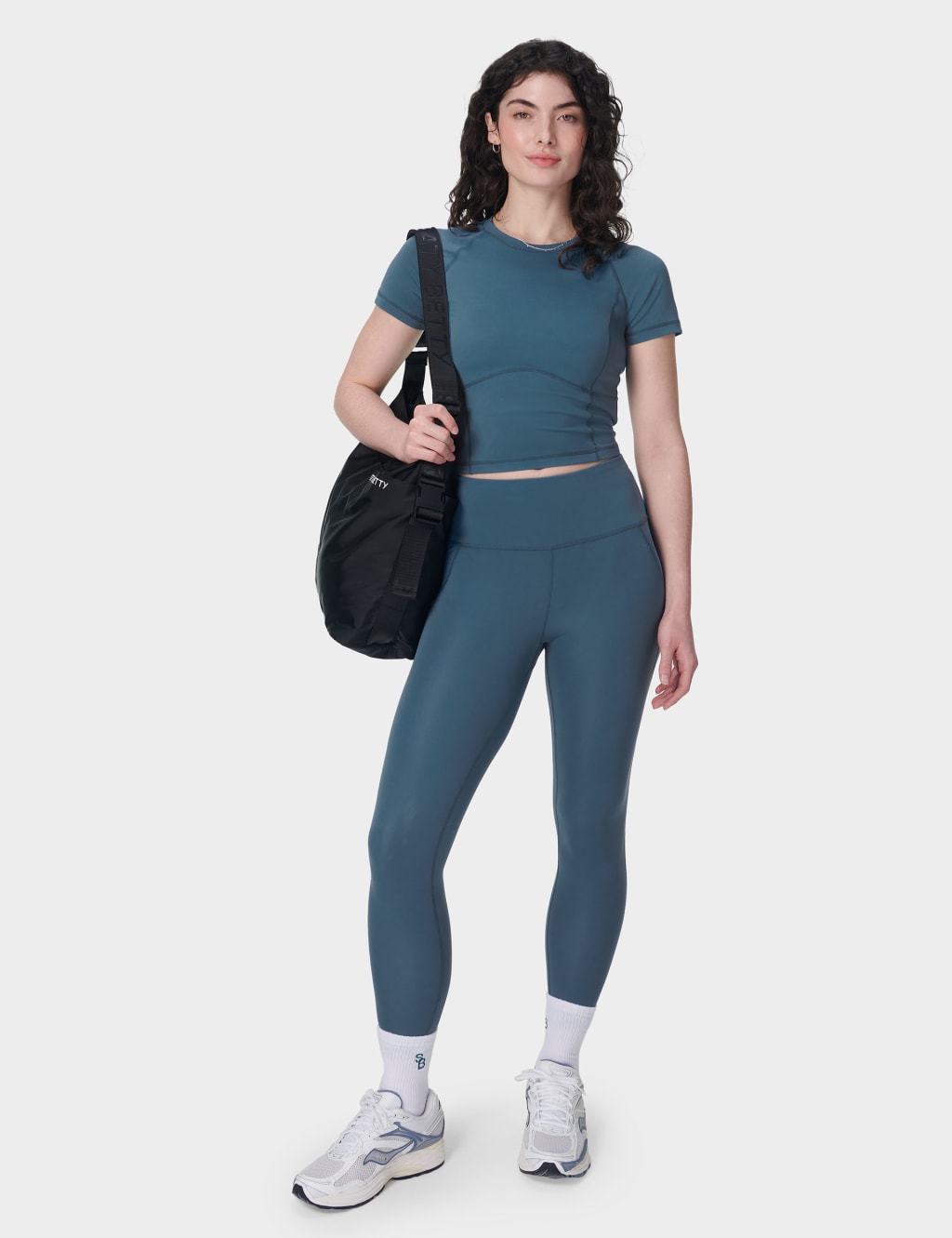 All Day Active Crew Neck Crop T-Shirt 3 of 7