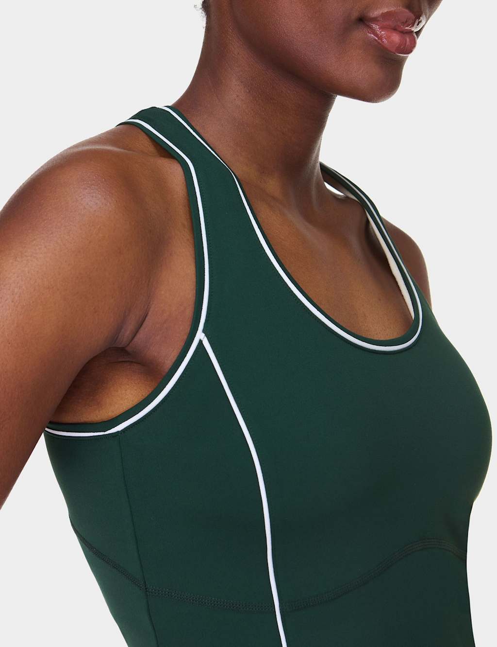 All Day Scoop Neck Racer Back Crop Vest Top 6 of 8