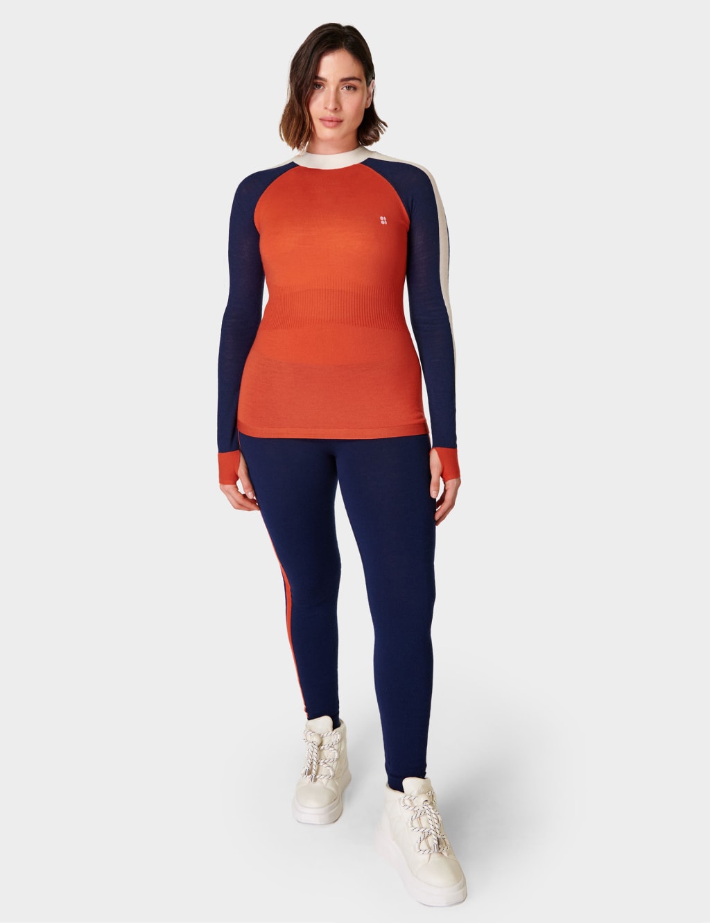 Colour Block Wool Rich Leggings 2 of 6