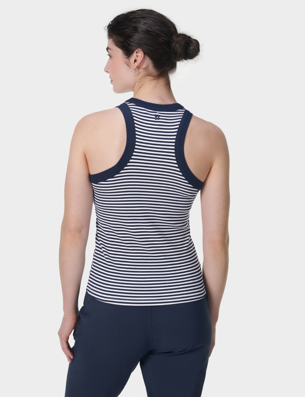 Harper Modal Rich Striped Racer Back T-Shirt 5 of 7
