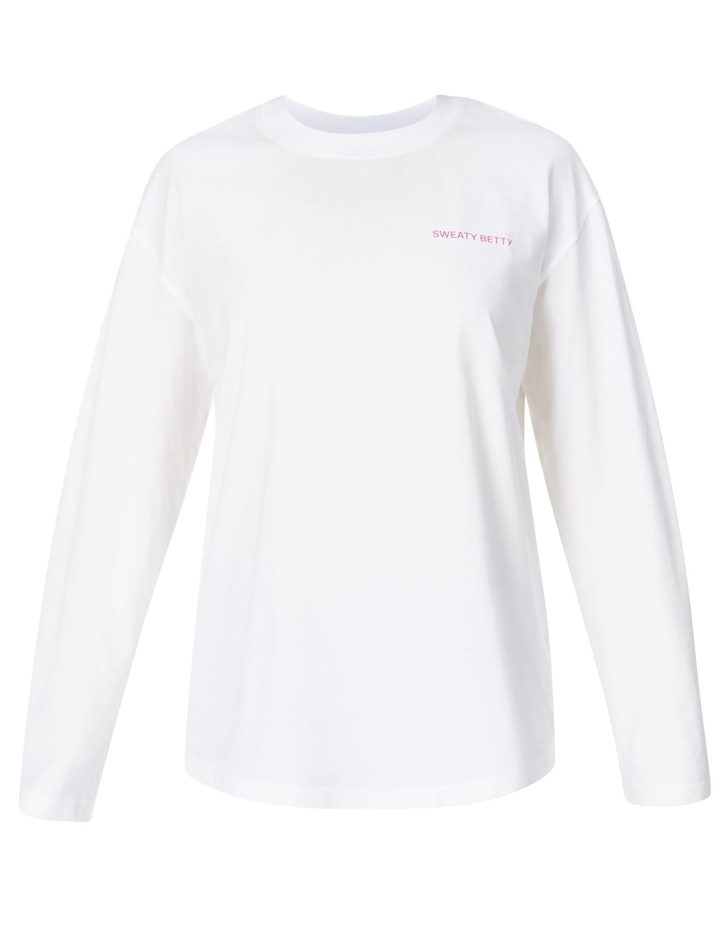 Logo Pure Cotton Crew Neck Oversized Top 2 of 7
