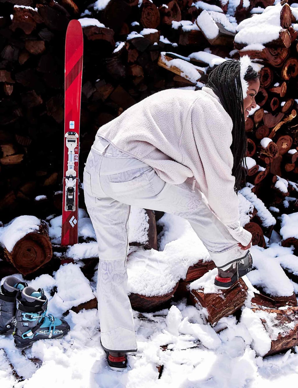 Hit The Slopes Fleece Zip Up Jacket 3 of 6