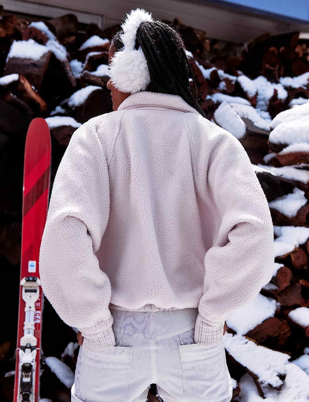Hit The Slopes Fleece Zip Up Jacket 4 of 6