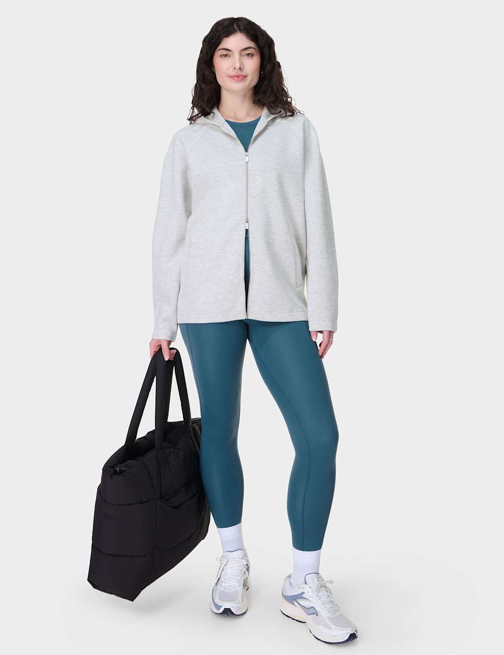 Wind Down Zip Up Oversized Hoodie 3 of 7