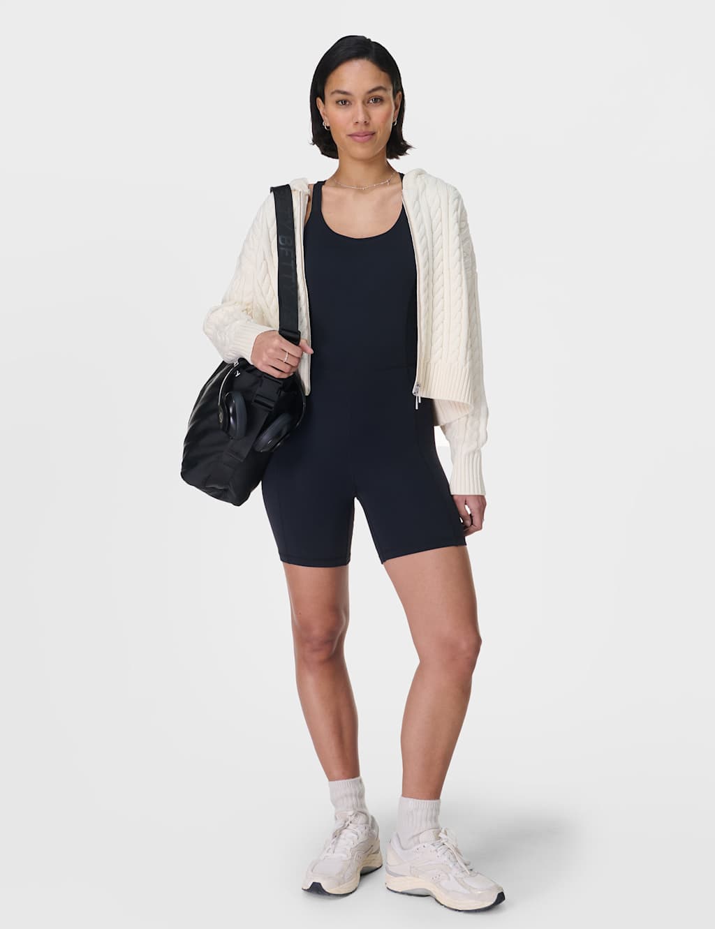 All Day Short Scoop Neck Racerback Bodysuit 3 of 9