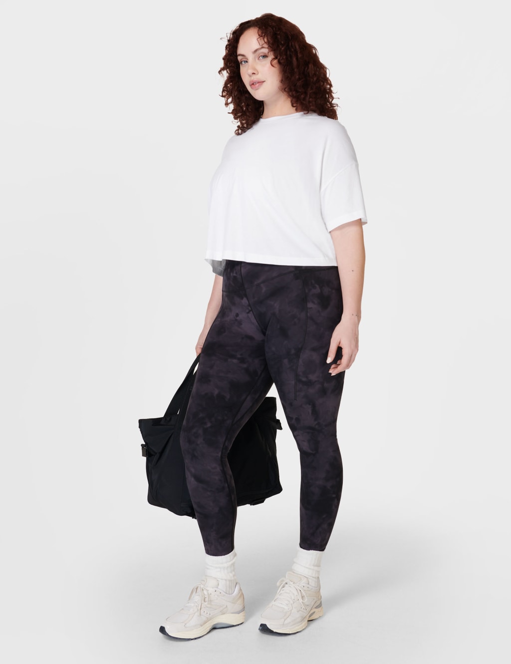Essential Cotton Rich Crew Neck Crop T-Shirt 4 of 7