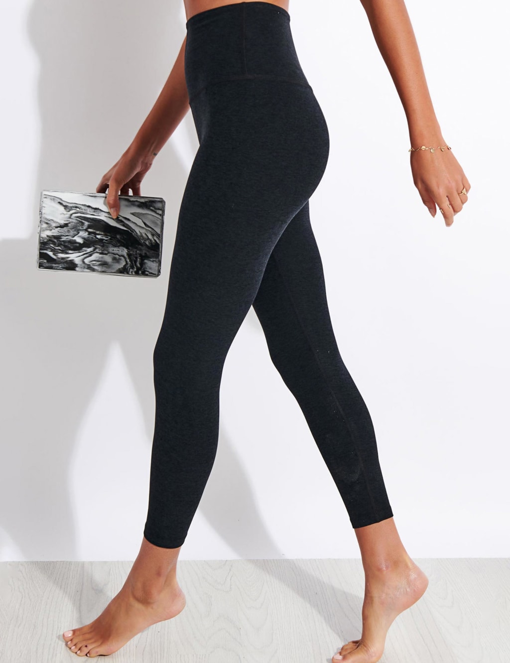 Spacedye High Waisted Cropped Leggings 2 of 4