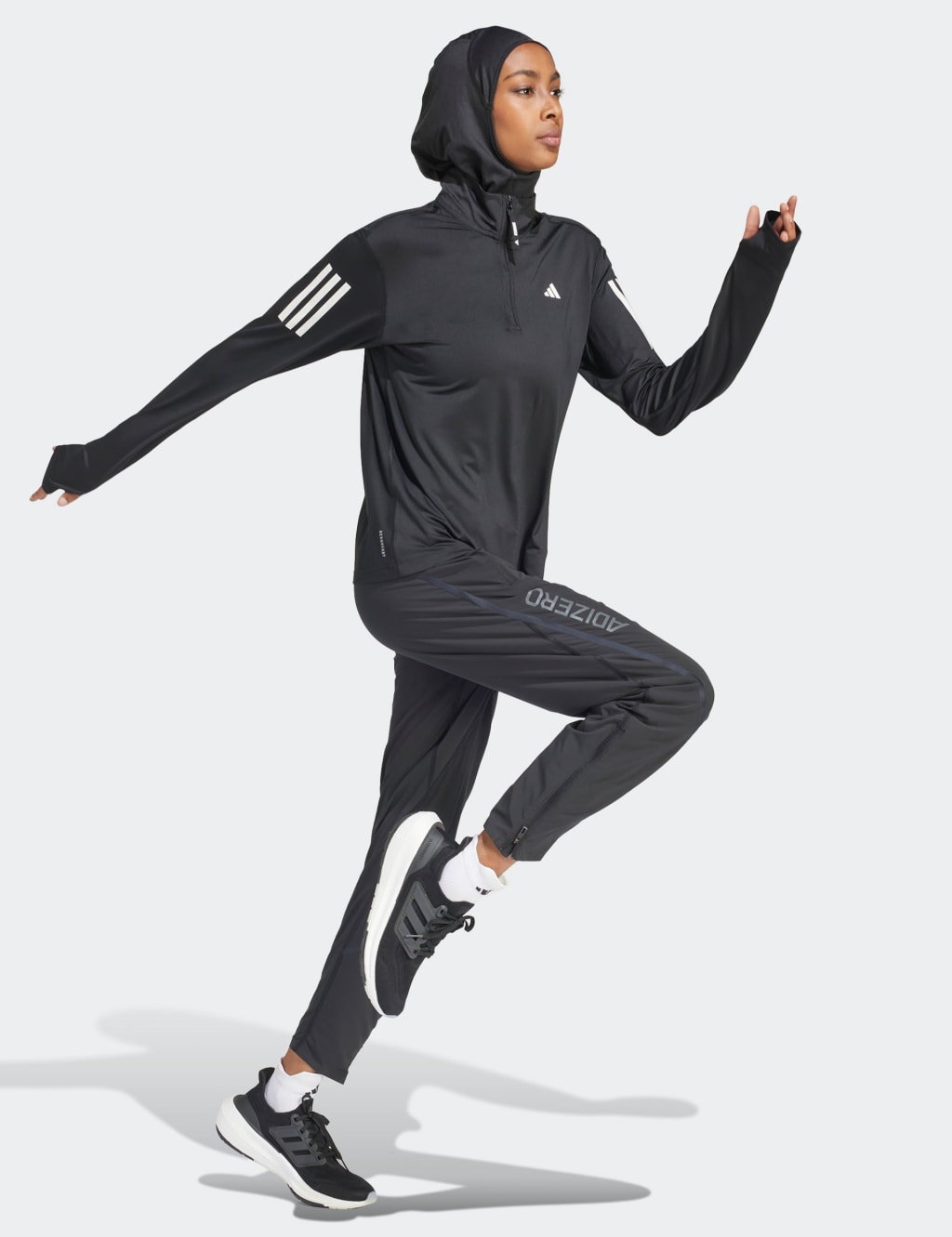 Own The Run Funnel Neck Half Zip Sweatshirt 3 of 5