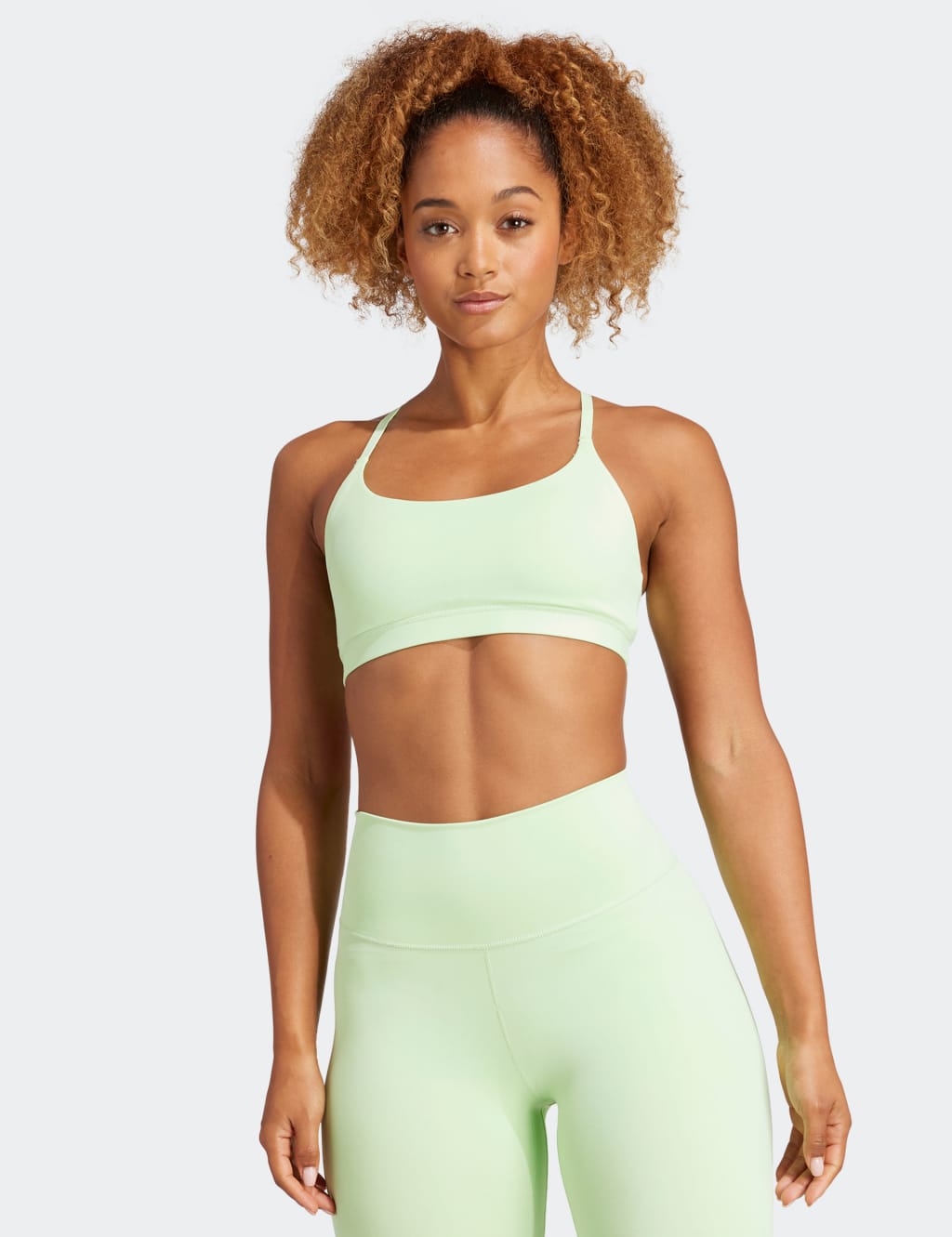 All Me Light Support Non Wired Sports Bra Adidas M S