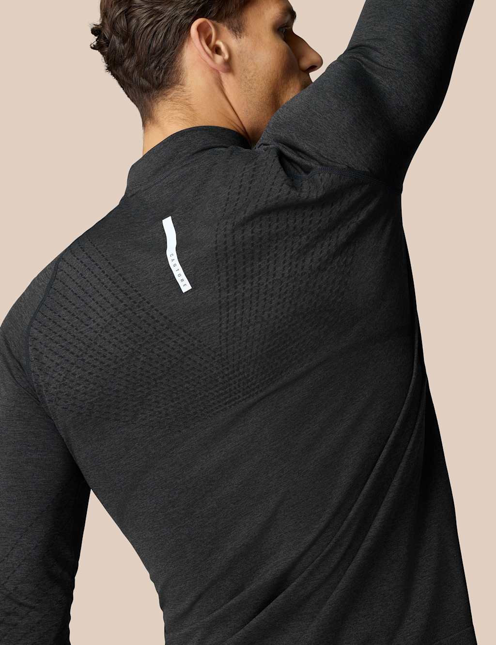 Seam Free Half Zip Funnel Neck Sweatshirt 6 of 6