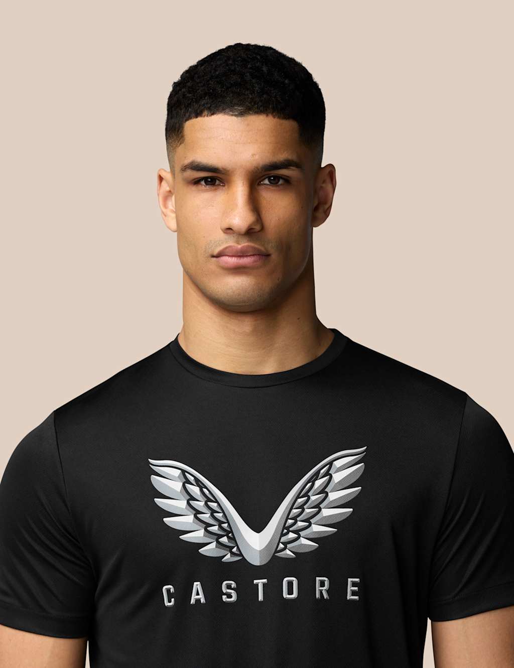 Crew Neck Logo Graphic Sports T-Shirt 3 of 5