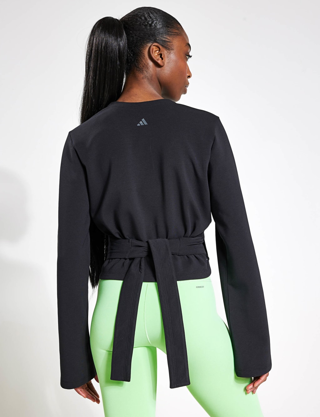 V-Neck Tie Back Yoga Top 4 of 5