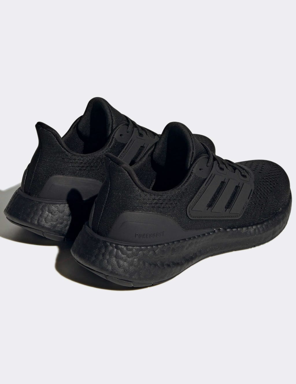 Pure black trainers discount