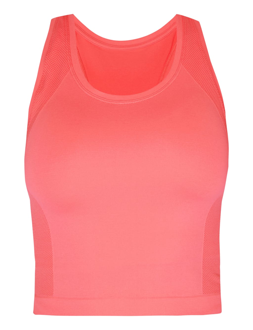 Racer Back Seamless Crop Tank Top 2 of 6