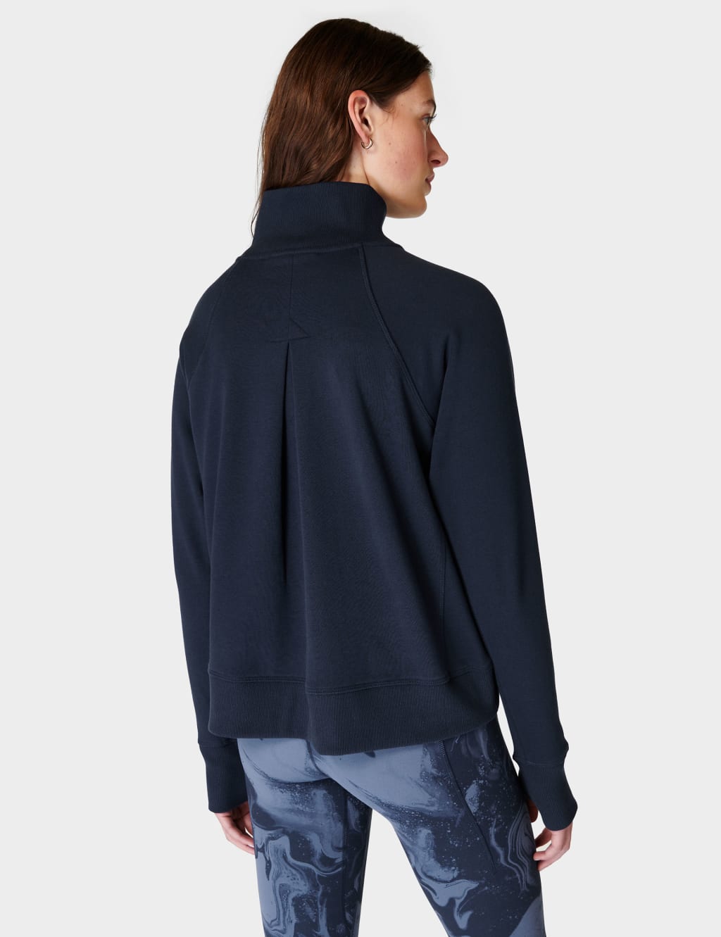 Revive Cotton Rich Half Zip Sweatshirt 4 of 6