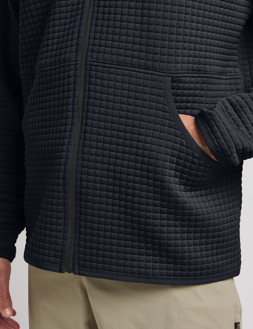 Mogari Textured Zip Up Fleece Jacket 4 of 4