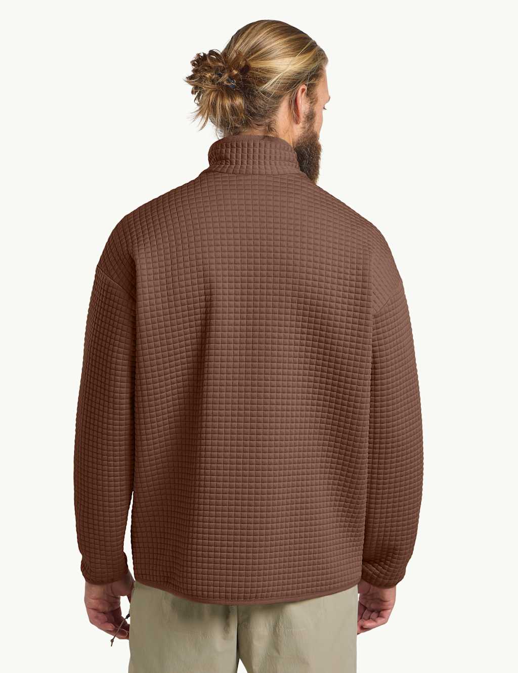 Mogari Textured Zip Up Fleece Jacket 3 of 5