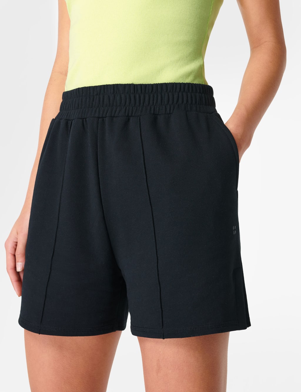 After Class Cotton Modal High Waisted Shorts Sweaty Betty M S