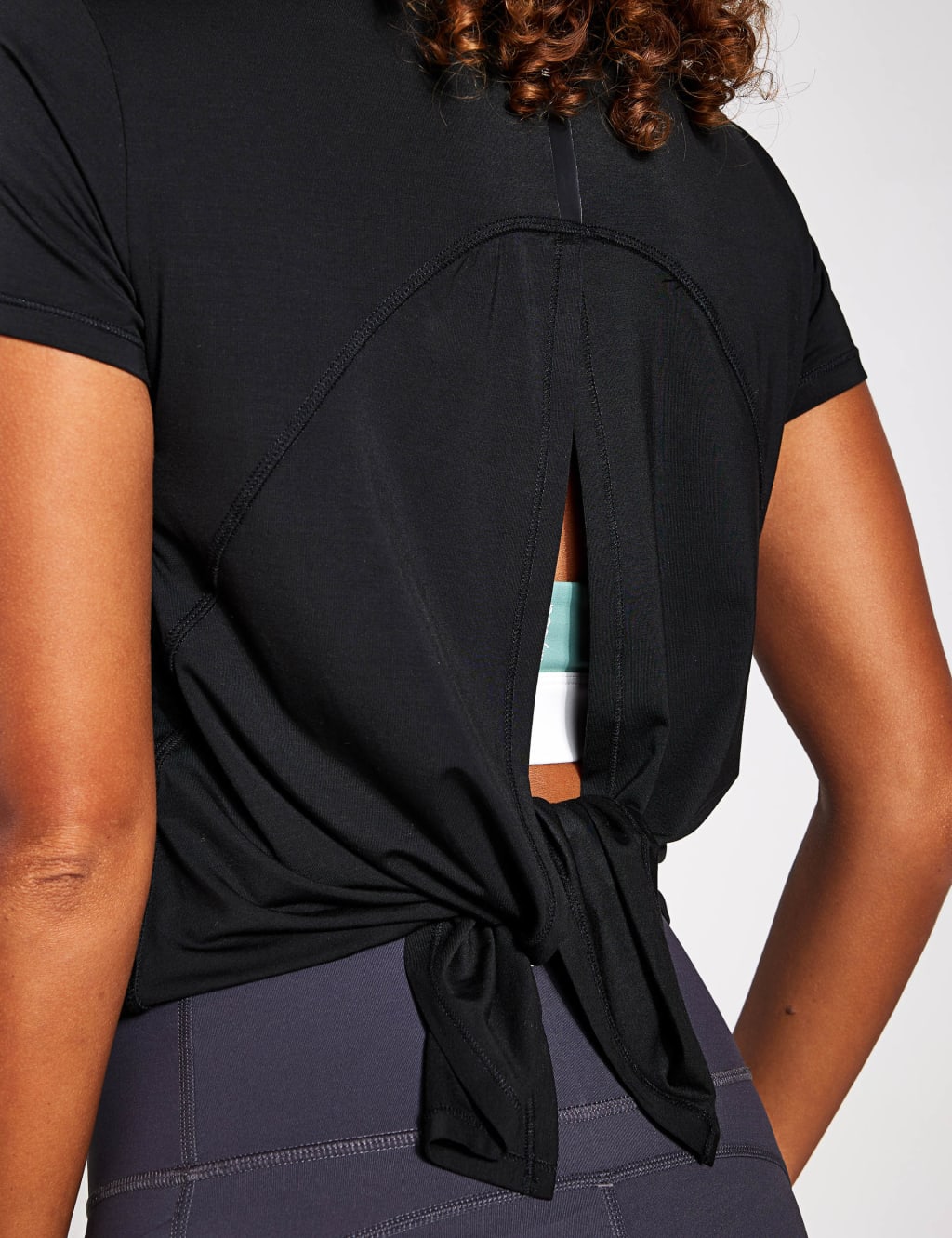 Kendell Modal Rich Crew Neck Fitted Top 5 of 6