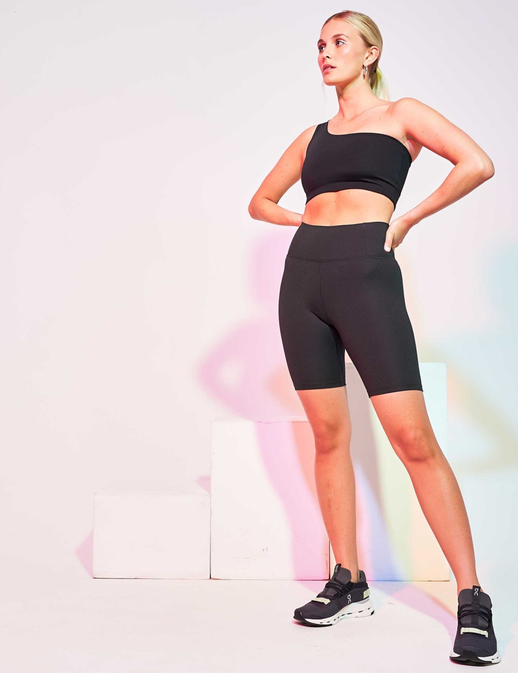 Bianca One Shoulder Non Wired Sports Bra 5 of 5