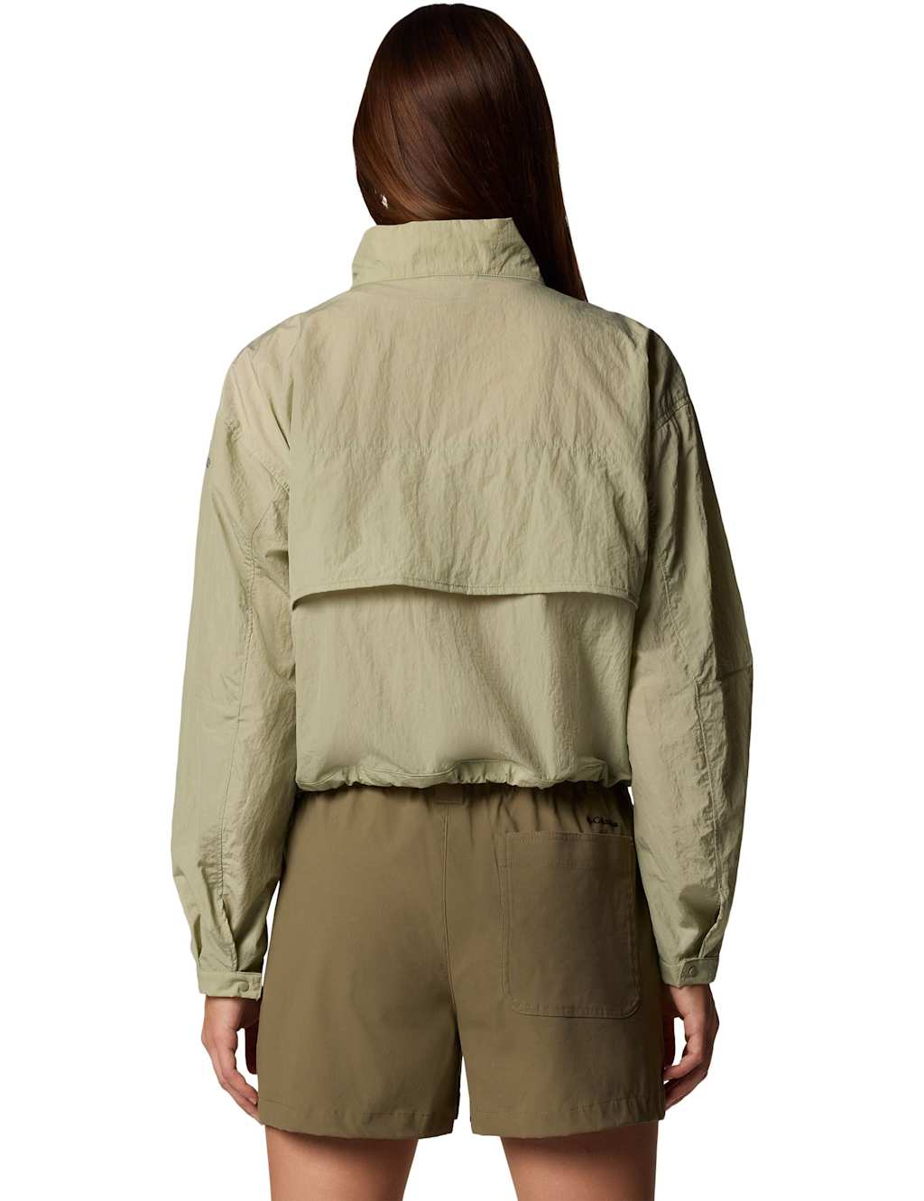 Paracutie™ Zip Up Cropped Windbreaker Jacket 4 of 10