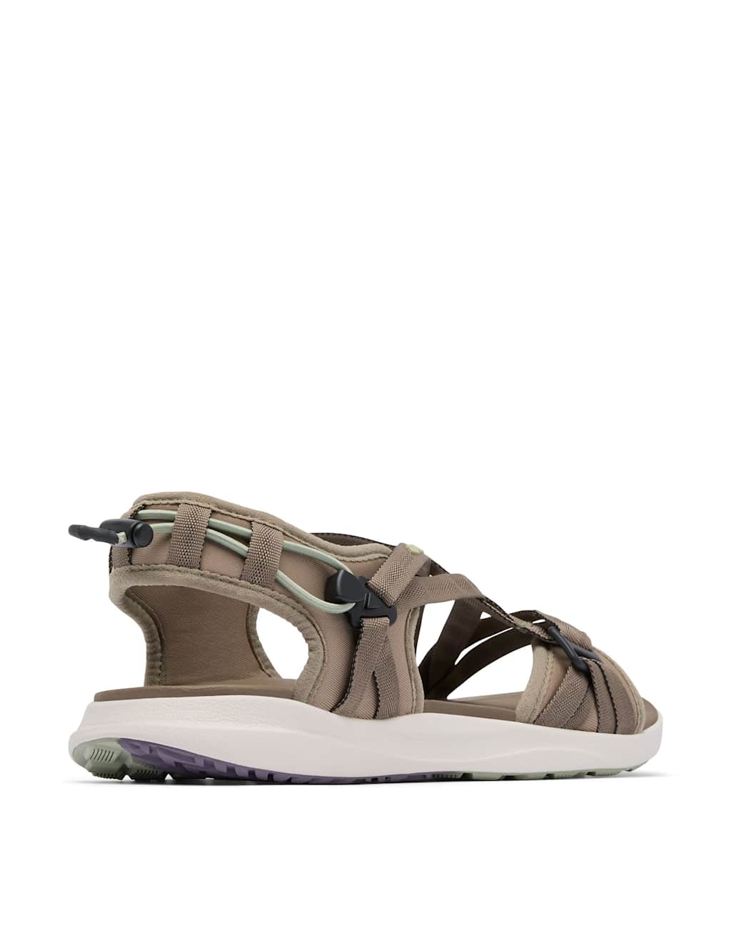 Water Repellent Webbing Strap Flat Sandals 3 of 9