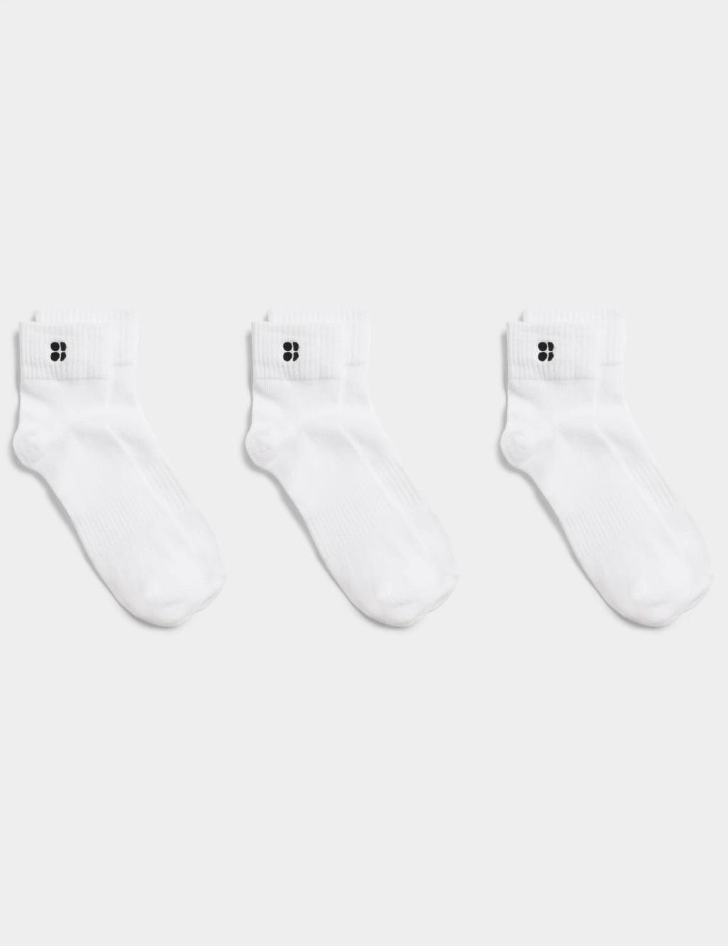 3pk Essentials Cotton Rich Ankle Socks 1 of 1