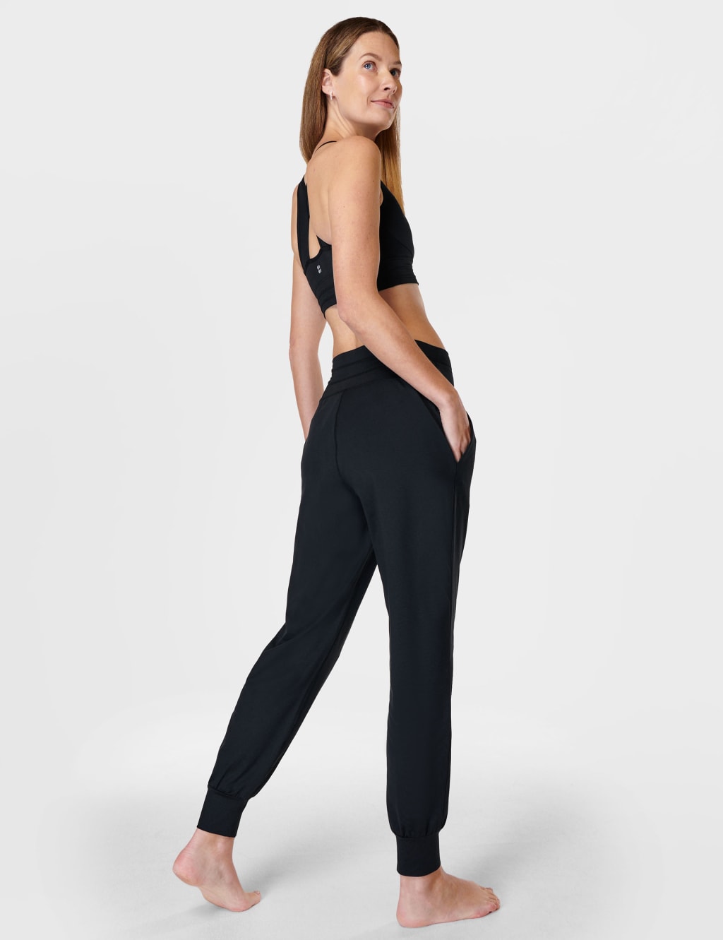 Gaia Cuffed High Waisted Yoga Joggers 4 of 6