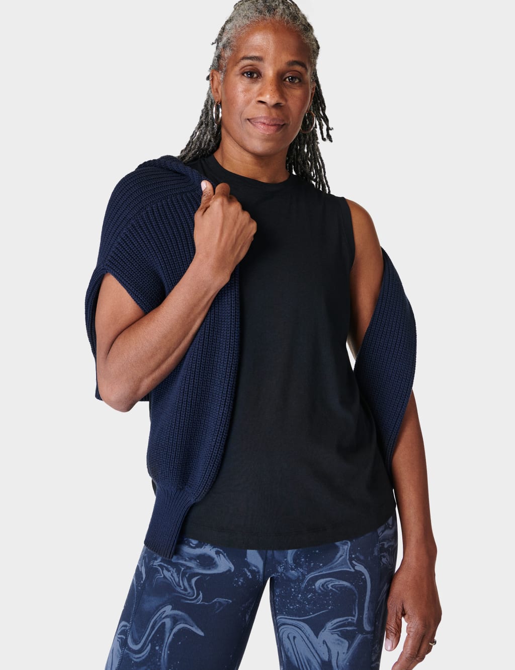 Essential Cotton Rich Crew Neck Vest Top 3 of 6