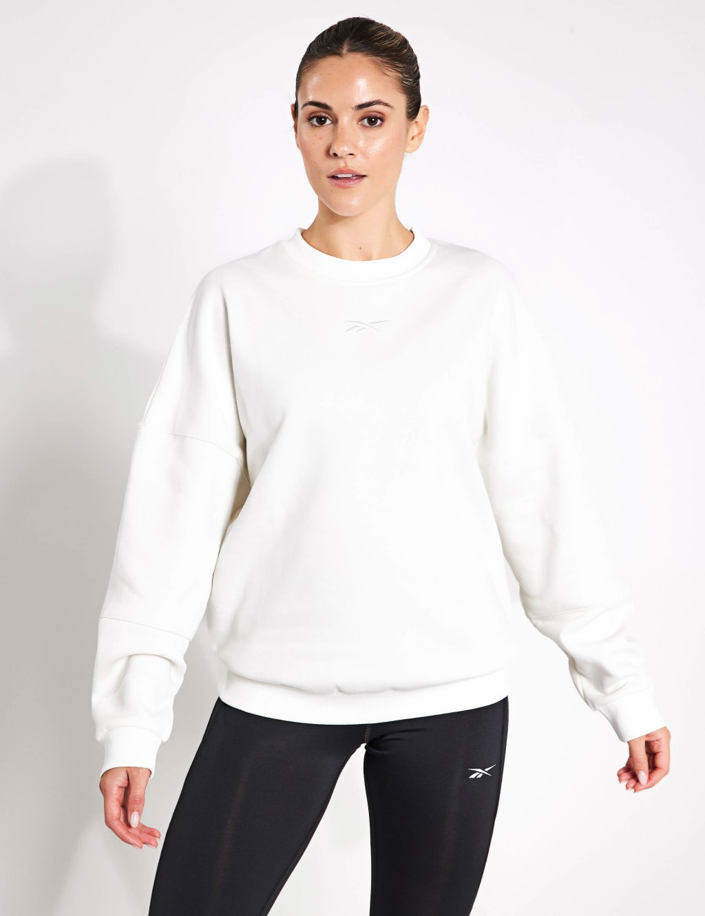 Lux Oversized Crew Neck Sweatshirt 1 of 4