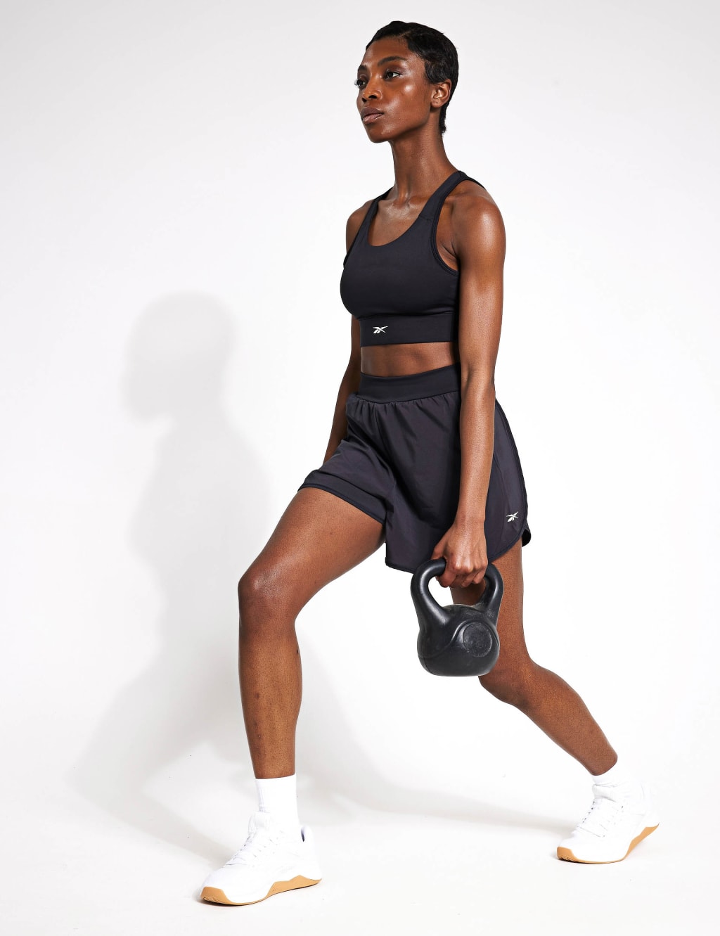 Lux Woven High Waisted Gym Shorts 5 of 5