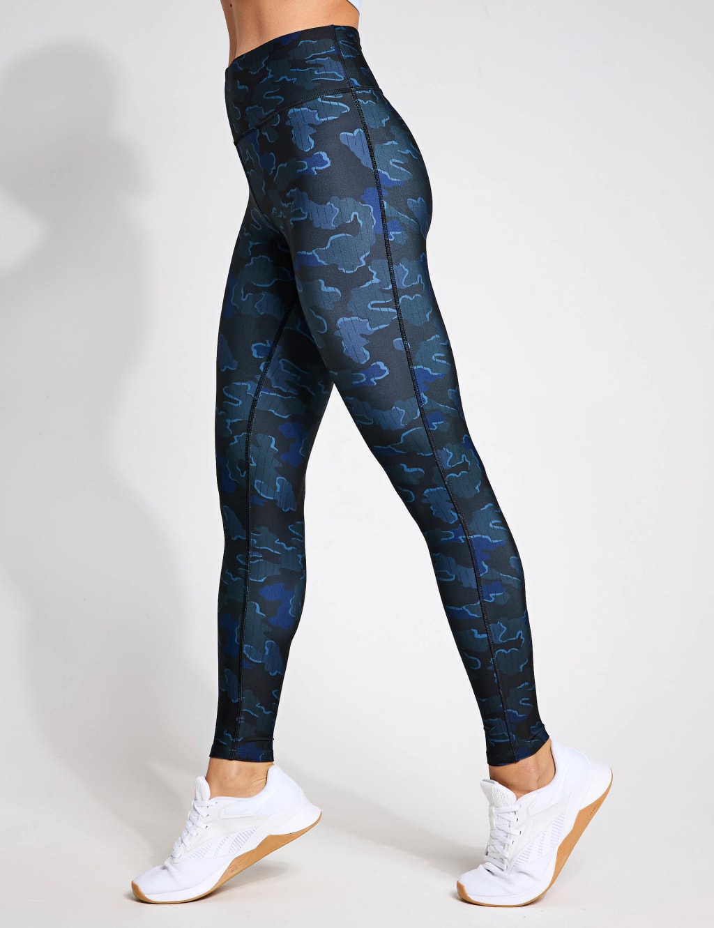 Camo Print High Waisted Leggings 5 of 6