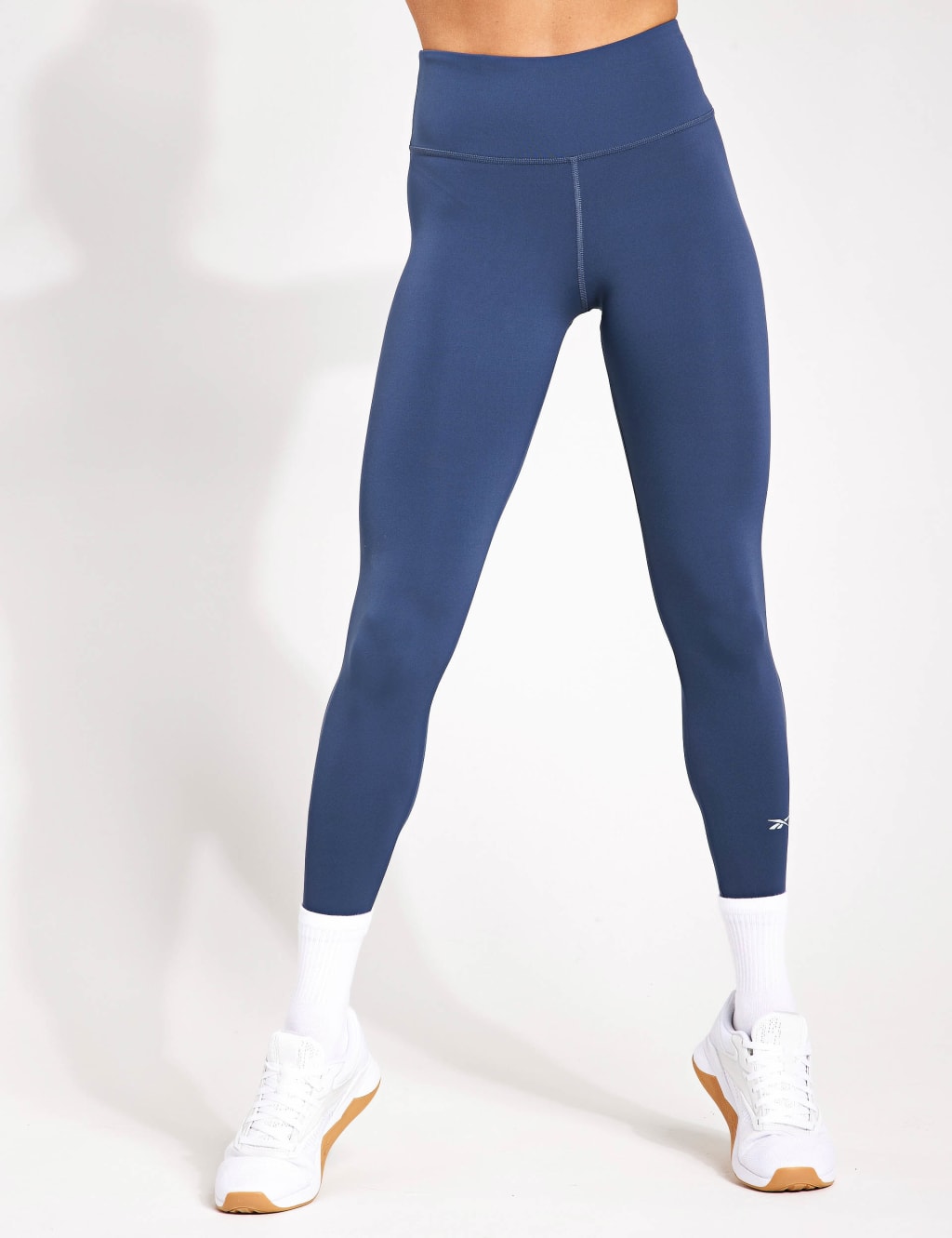 Reebok high rise tights blue shop