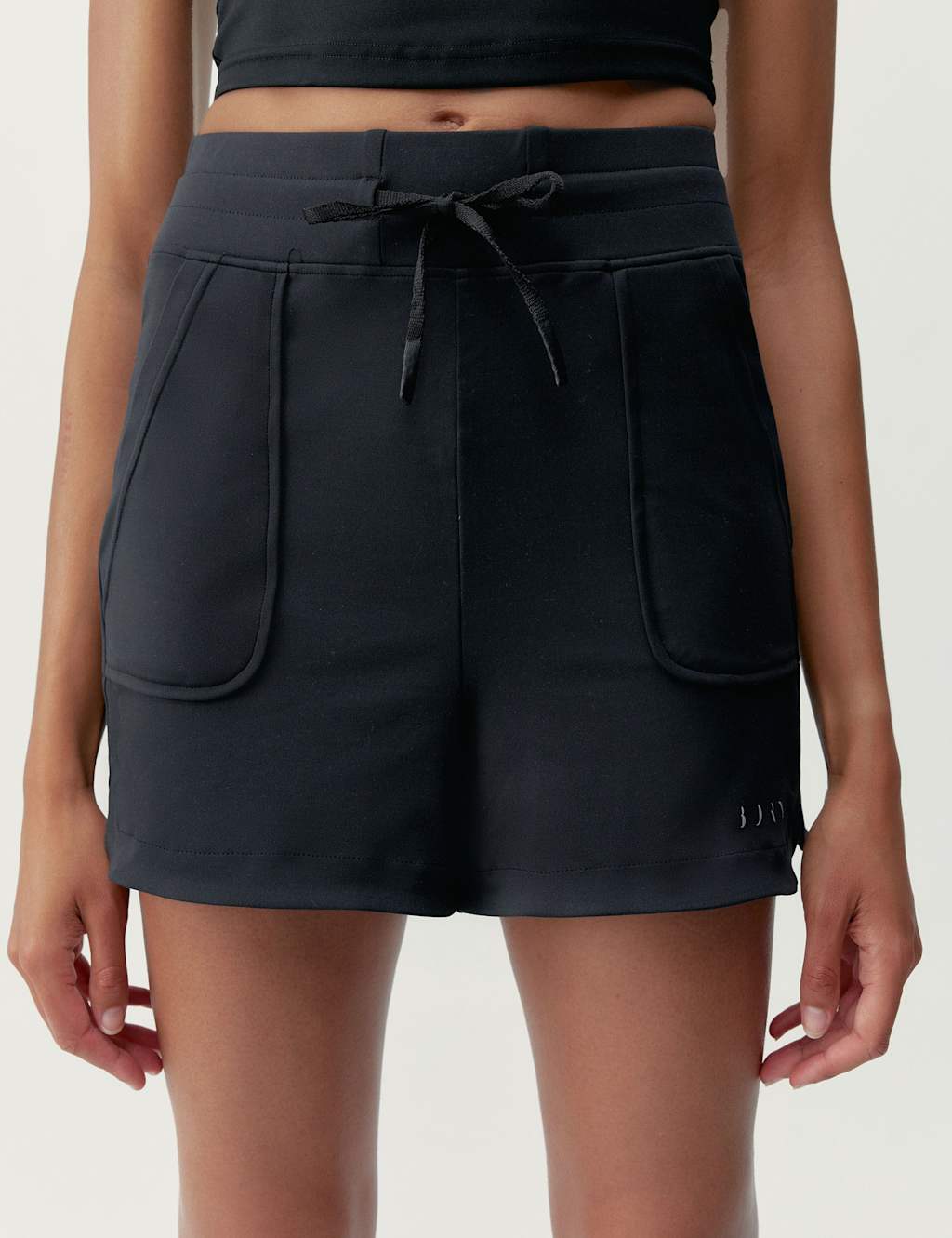 Leila High Waisted Gym Shorts 1 of 5