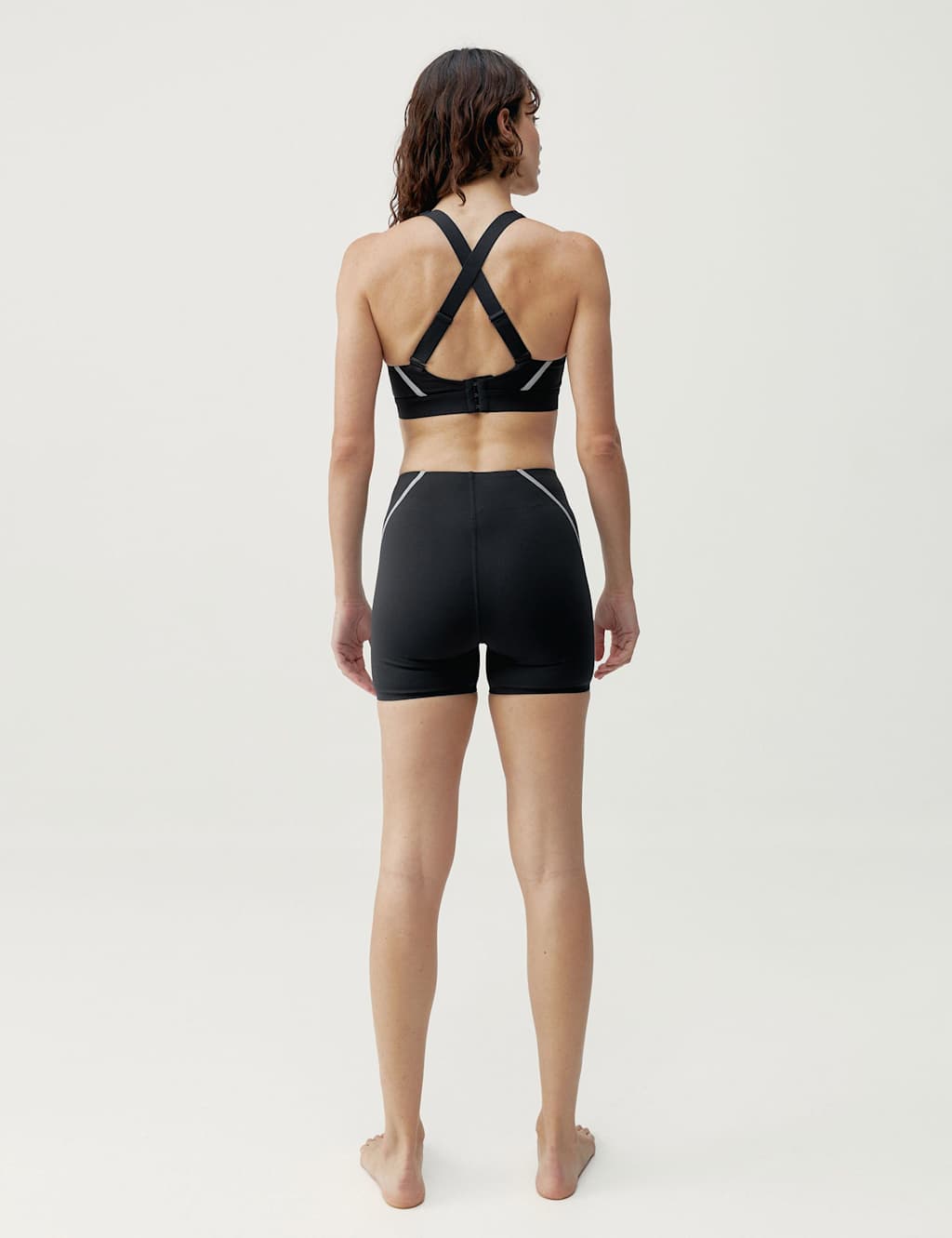 Luna Side Stripe Sports Shorts 3 of 5