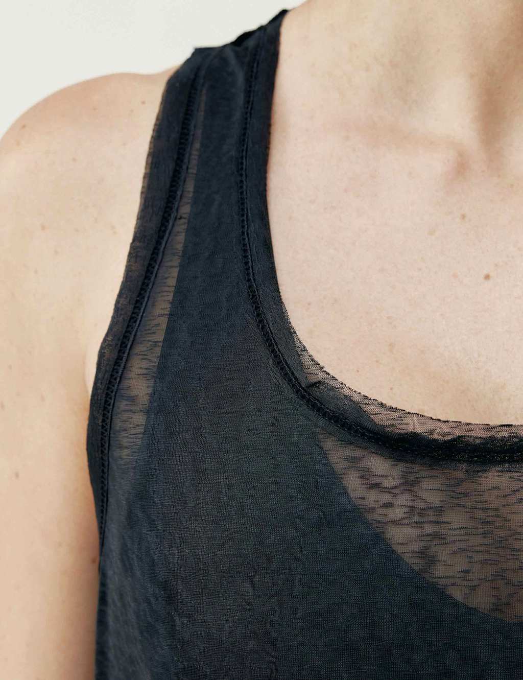 Ada Scoop Neck Racer Back Vest Top 5 of 6