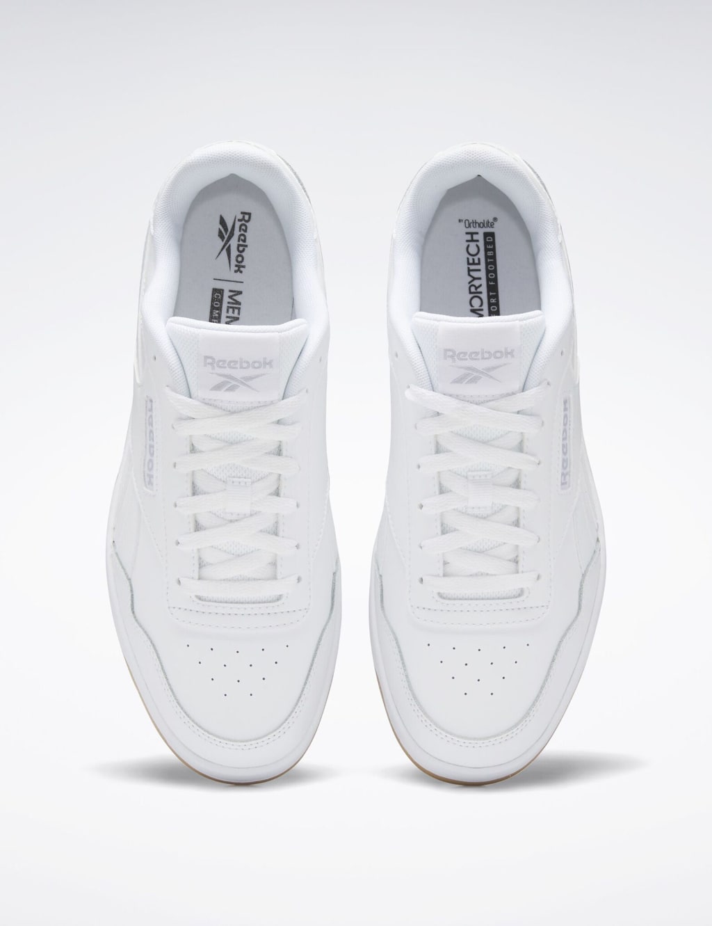 Court Advance Leather Lace Up Trainers 3 of 6
