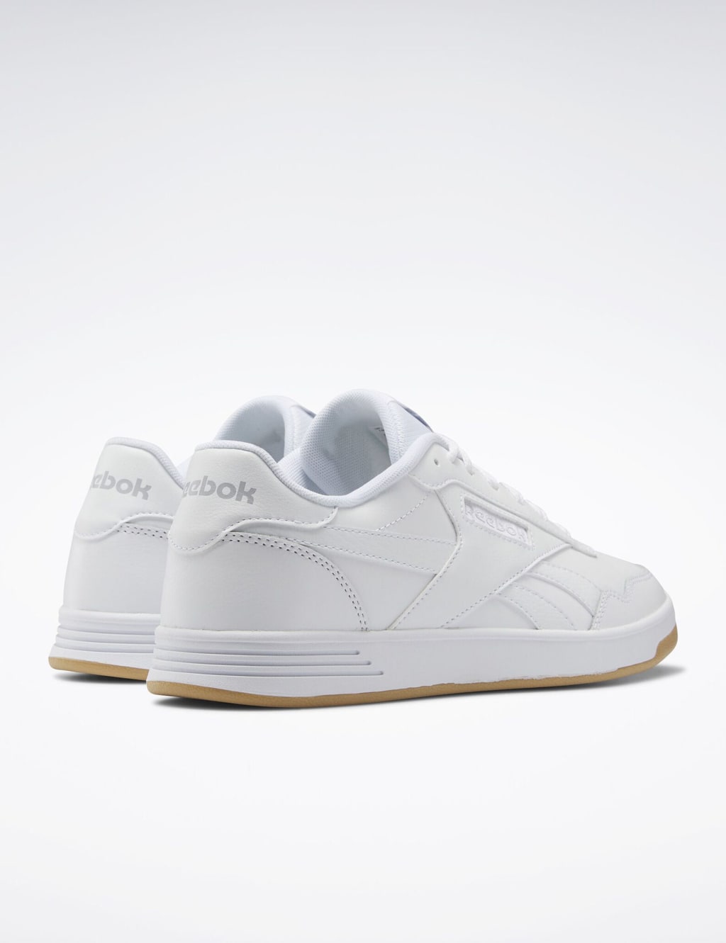 Court Advance Leather Lace Up Trainers 4 of 6