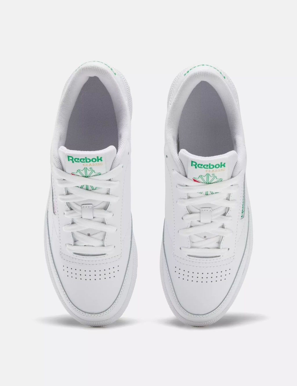 Club C 85 Leather Lace Up Trainers 3 of 5