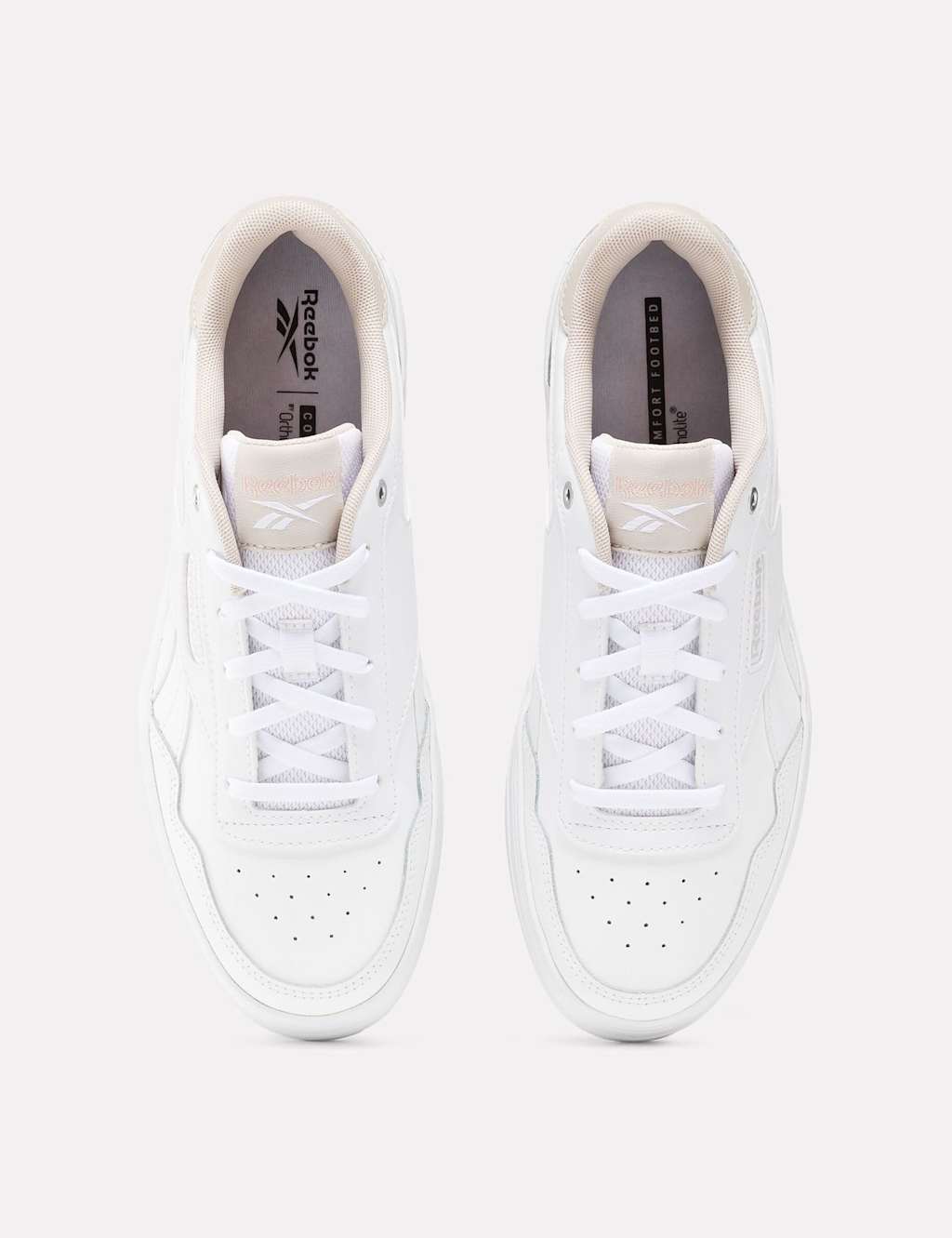 Court Advance Bold Leather Lace Up Trainers 2 of 6